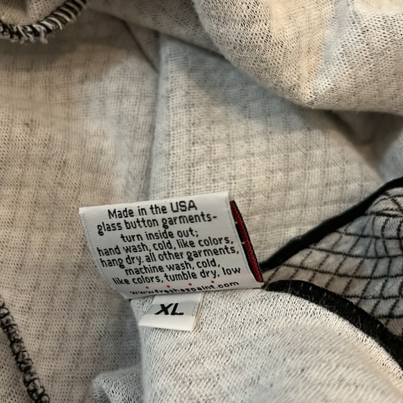 Lady Jane jacket with embroidery- one of a kind private designer- $12 XL - Picture 6 of 7